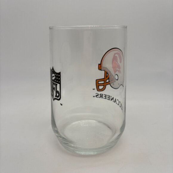 NFL Tampa Bay Buccaneers Retro Football Helmet Logo 5" Collectible Glass - Picture 4 of 13